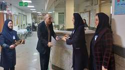 تقدیر از فعالان آموزشی مرکز آموزشی و درمانی ولایت رشت