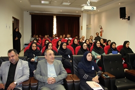 تجلیل از کارمندان مرکز آموزشی و درمانی ولایت رشت