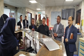 عیادت رییس کل بازرسی استان گیلان از مصدومین حادثه انفجار گاز در رشت