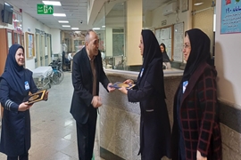 تقدیر از فعالان آموزشی مرکز آموزشی و درمانی ولایت رشت