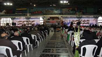 مزار شهدای انقلاب اسلامی رشت گلباران شد ( 14 بهمن 96 )