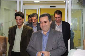 بازدید دکتر جمشید محمدی از ICU 