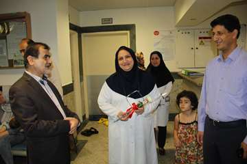 بازدید مدیر کل بیمه سلامت از مرکز ولایت