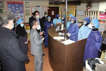 بازدید معاون درمان از مرکز ولایت