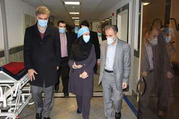 بازدید معاون درمان از مرکز ولایت