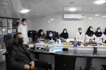 بازدید معاونت تحقیقات و فناوری دانشگاه