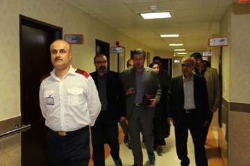 بازدید معاون درمان از بیمارستان ولایت