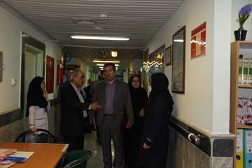 بازدید معاون درمان از بیمارستان ولایت