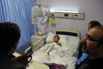 بازدید معاون درمان از بیمارستان ولایت